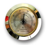 Metal Hygrometer (Humidity Meter)